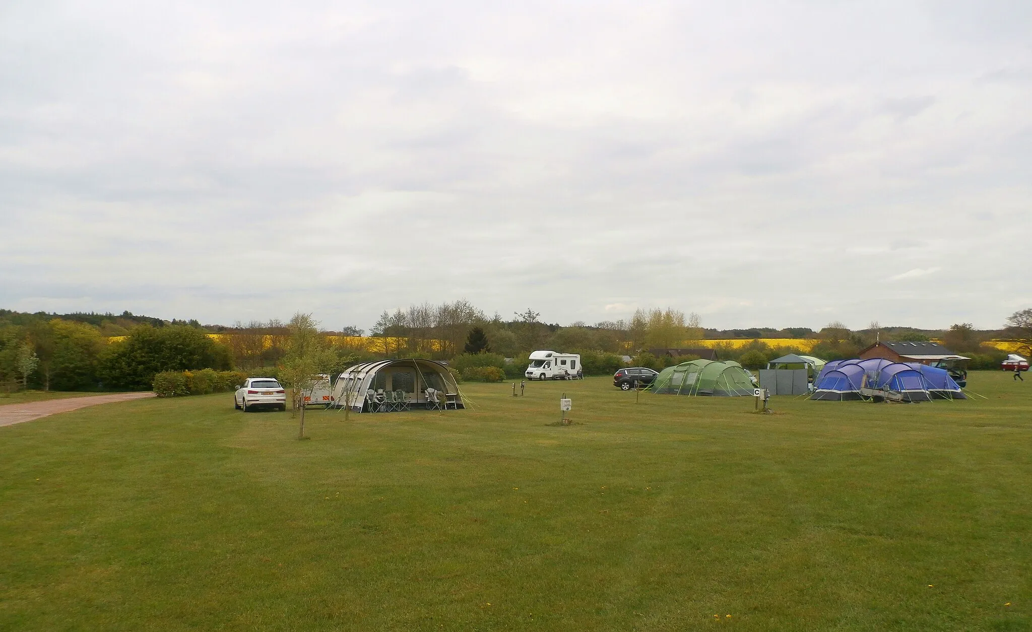 Photo showing: Brook Meadow Campsite