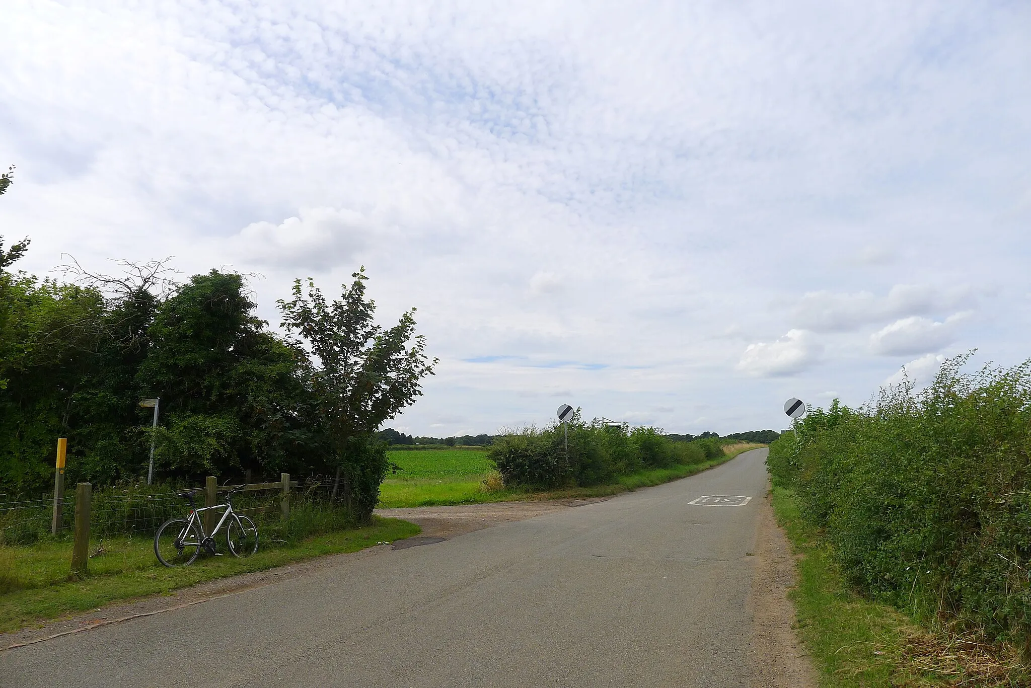 Photo showing: 'The Drift' heading north from Sewstern