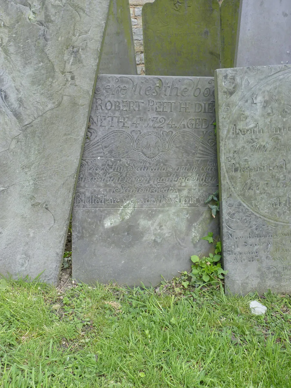 Photo showing: Belvoir Angel, Granby churchyard