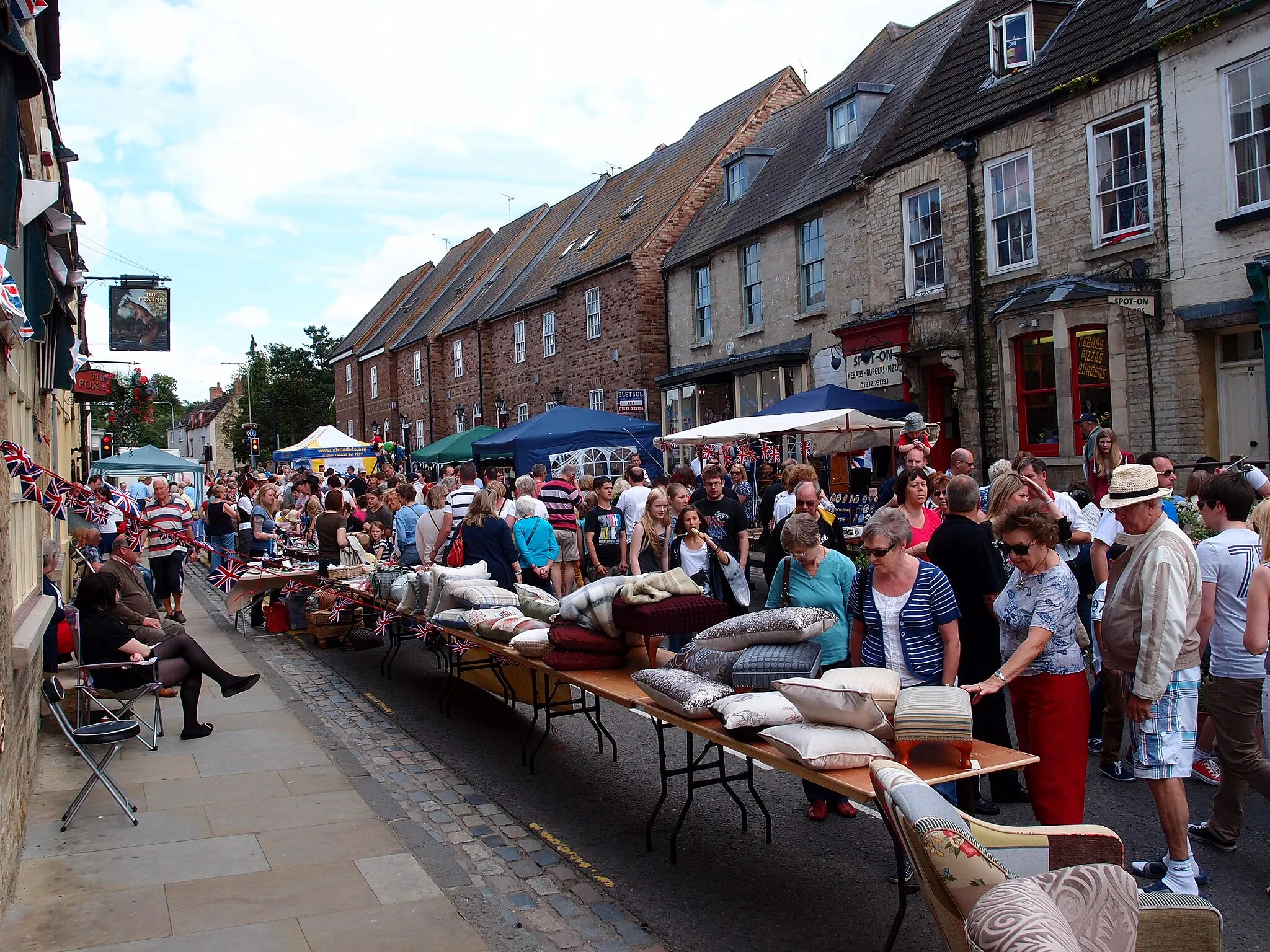 Photo showing: Thrapston Charter Fair