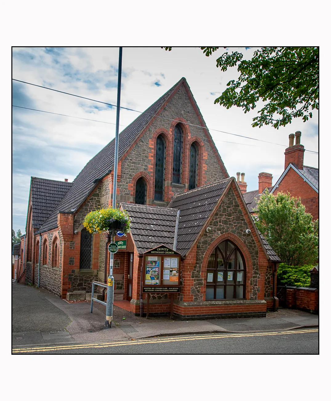 Photo showing: Methodist Church, Main Street, Markfield