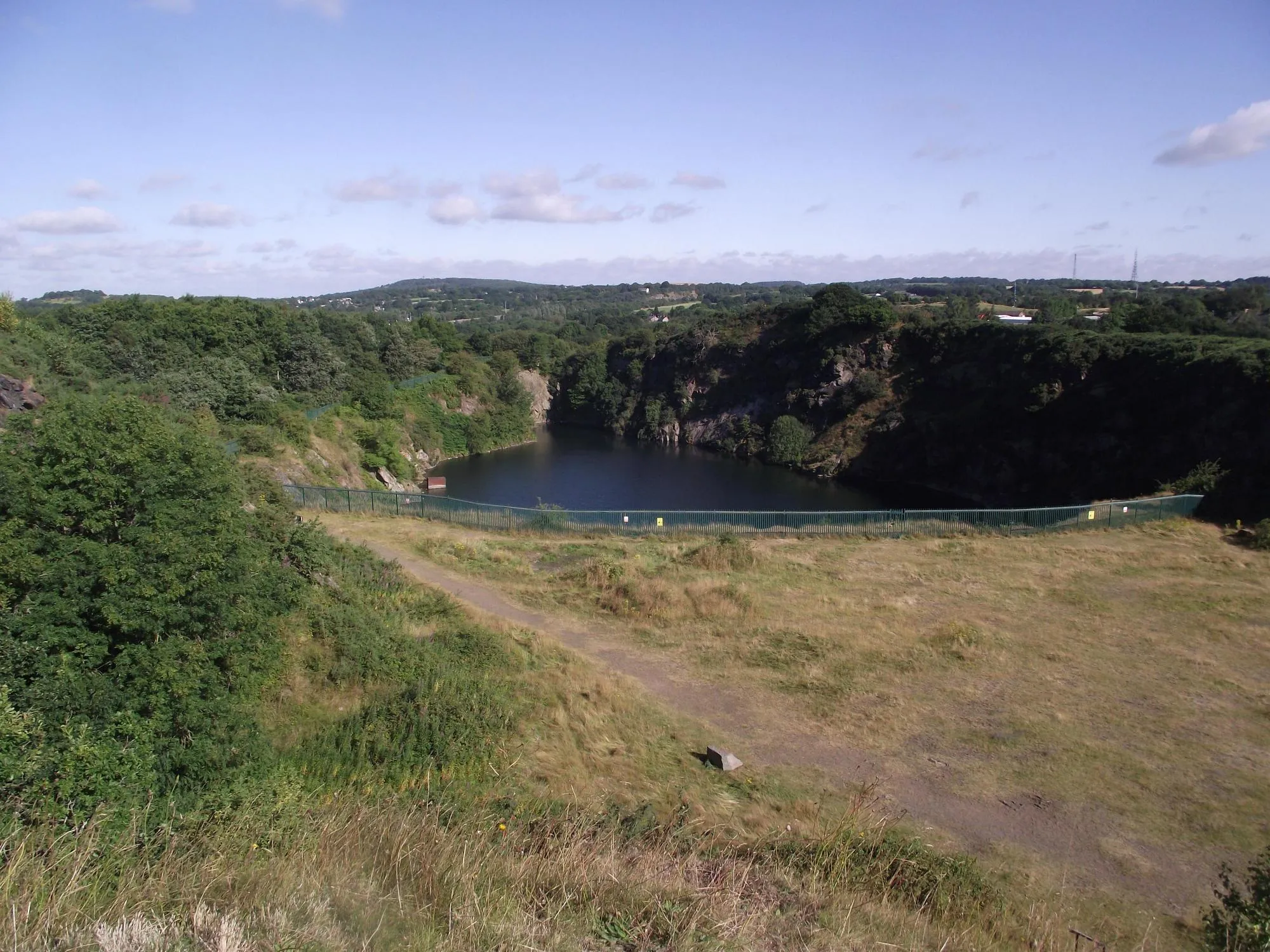 Photo showing: Hill Hole Quarry