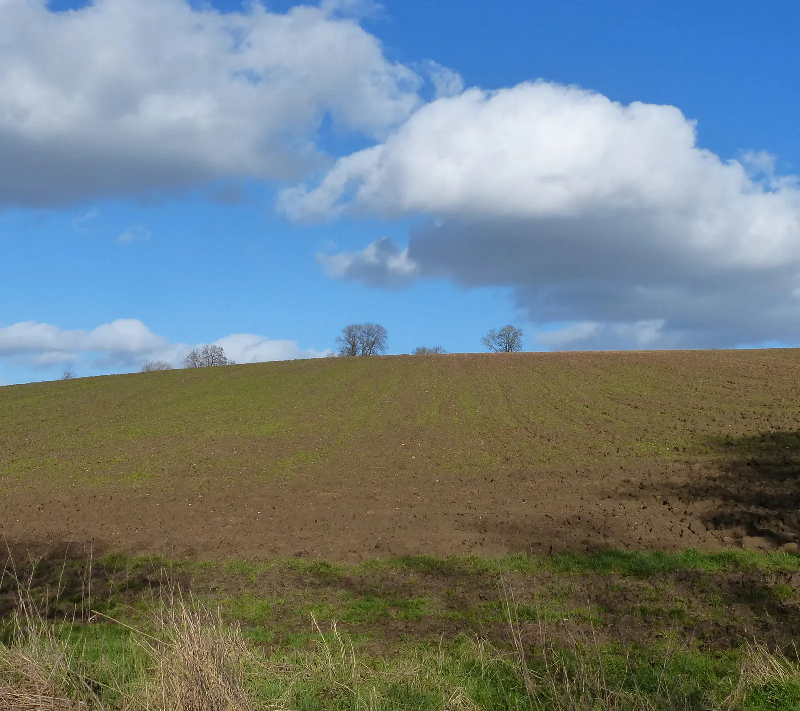 Photo showing: Smeeton Hill near Saddington Reservoir