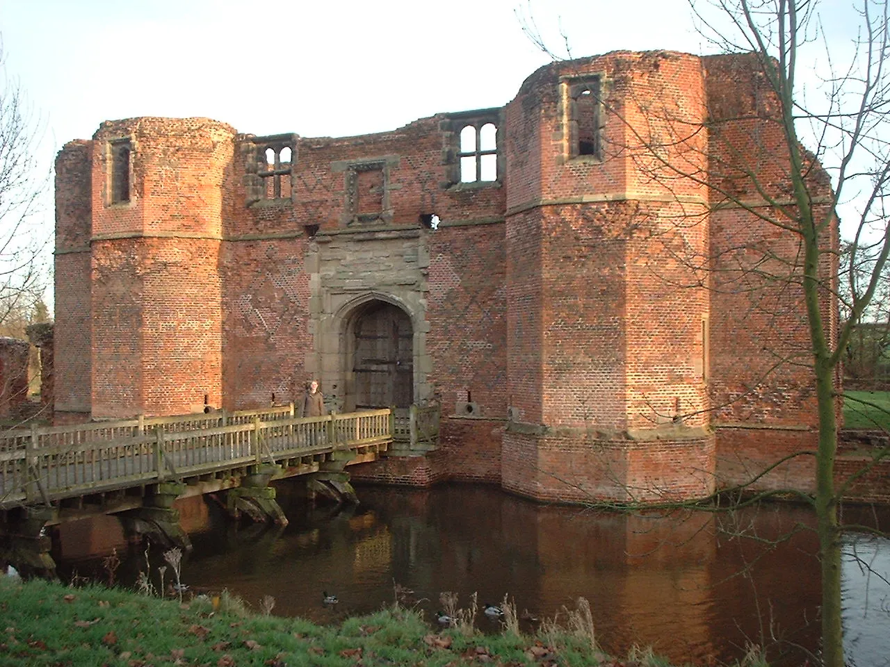 Photo showing: Kirby Muxloe Castle, own picture