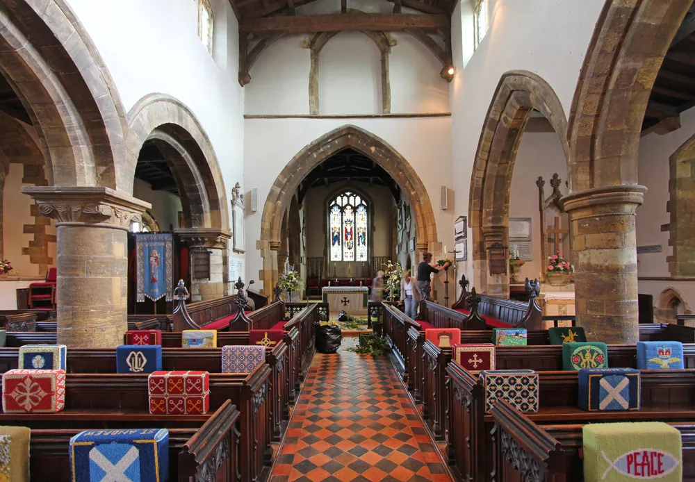 Photo showing: St Andrew, Spratton - East end