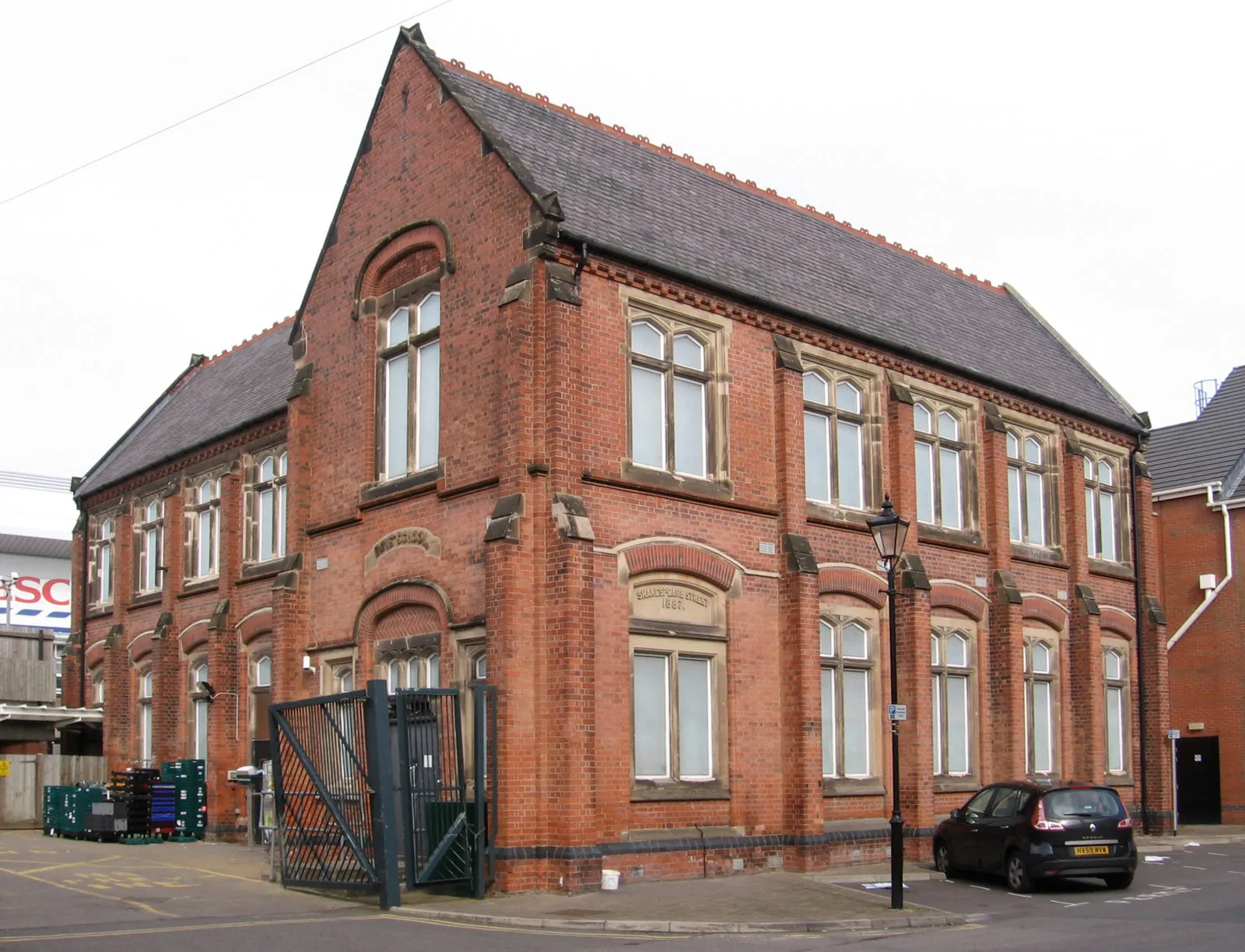 Photo showing: Loughborough - Shakespeare Street School