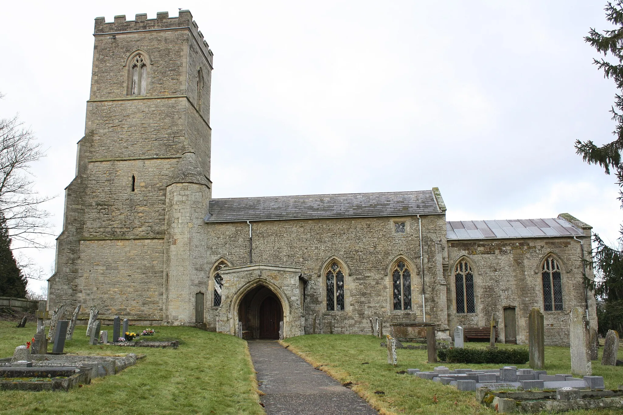 Photo showing: Church of St Mary, Grafton Regis, Northamptonshire, England
