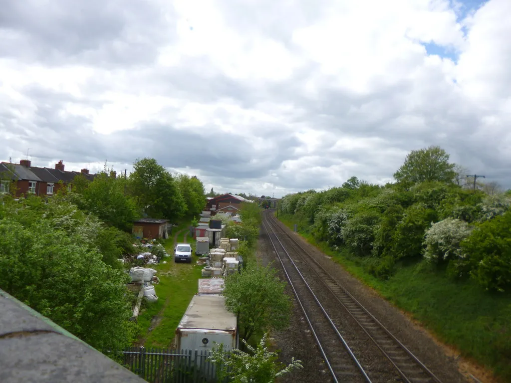 Photo showing: Desborough, railway lines