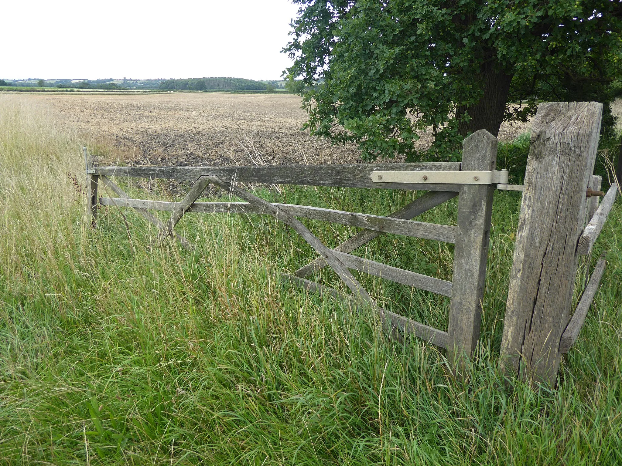 Photo showing: An old gate near Blackmoor Bridge