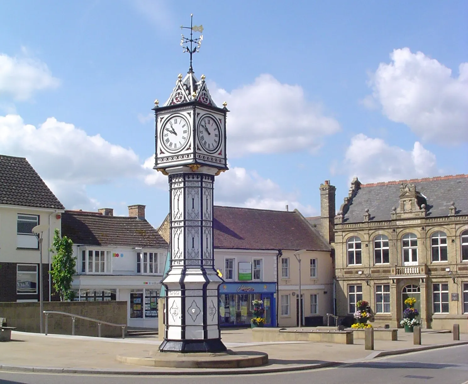 Photo showing: Clock Tower in Downham Market