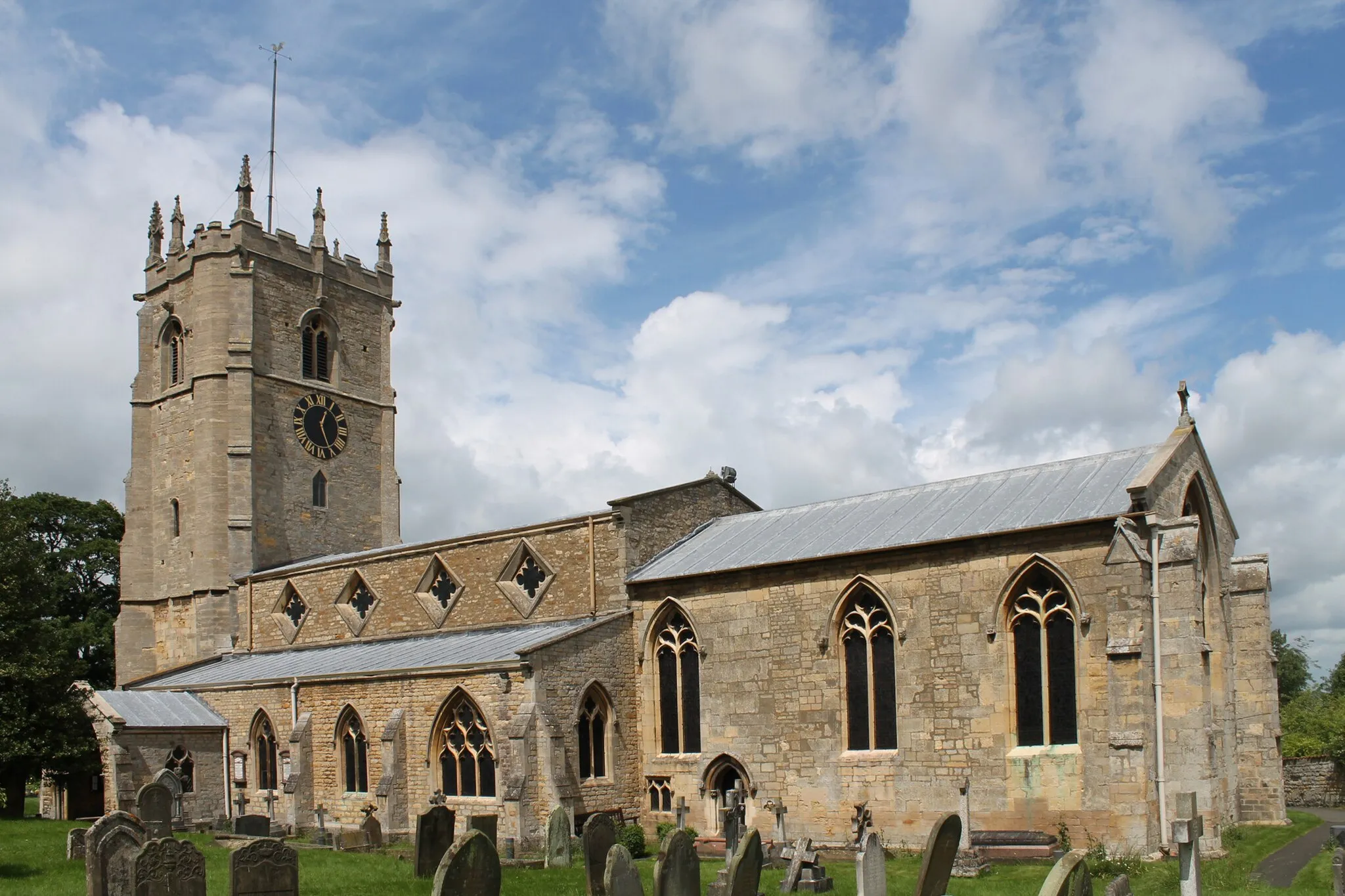 Photo showing: St John the Evangelist church, Washingborough