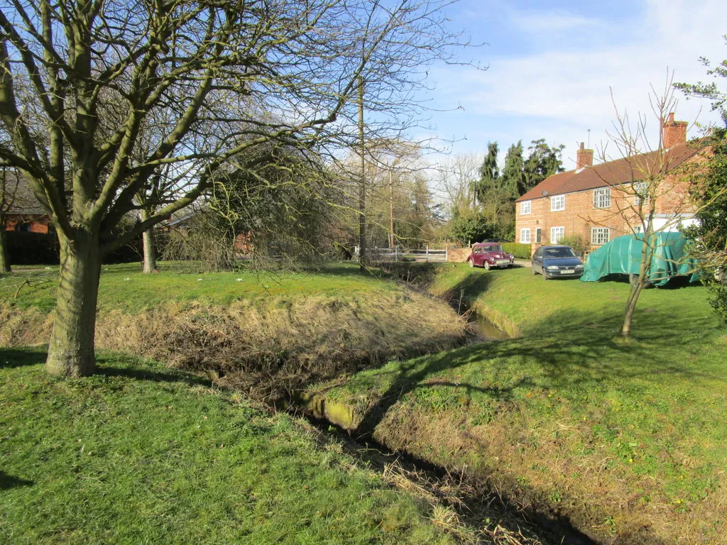 Photo showing: Confluence of streams in Minting