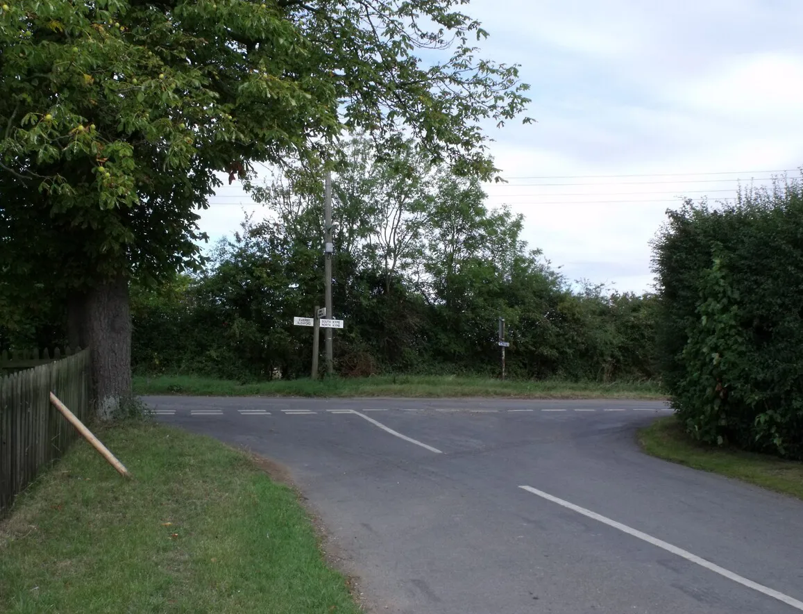 Photo showing: Junction at Ewerby Thorpe