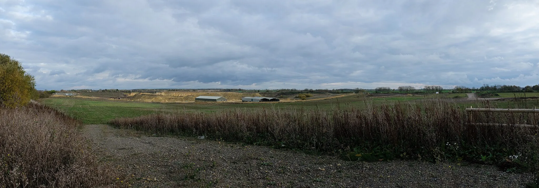 Photo showing: A quarried landscape