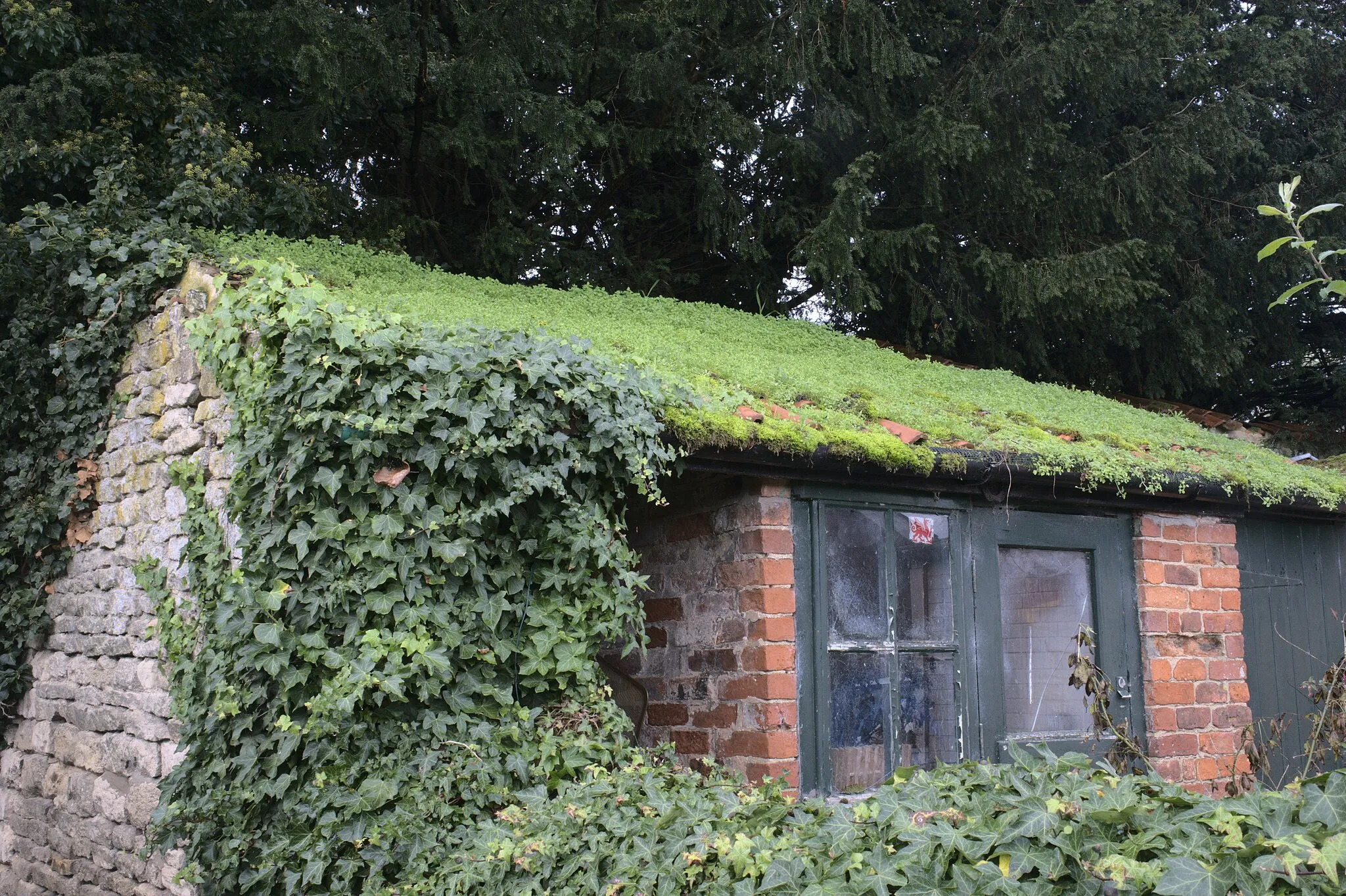 Photo showing: Enviable Outhouse