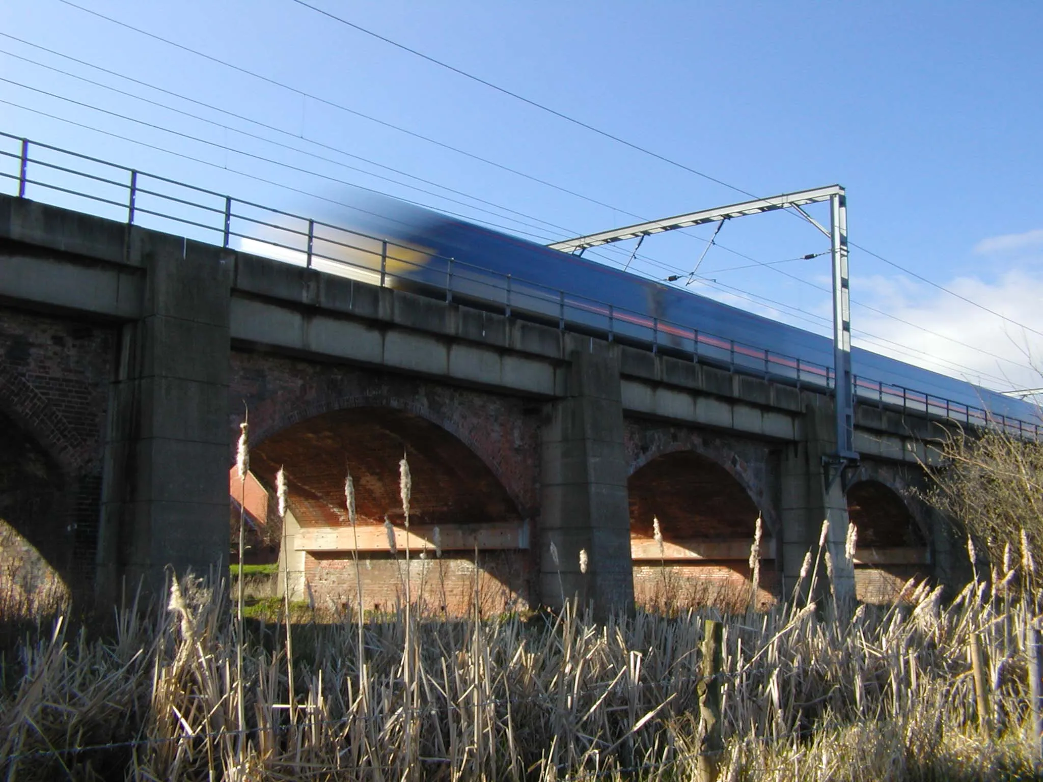 Photo showing: Bawtry rail viaduct near Doncaster, UK