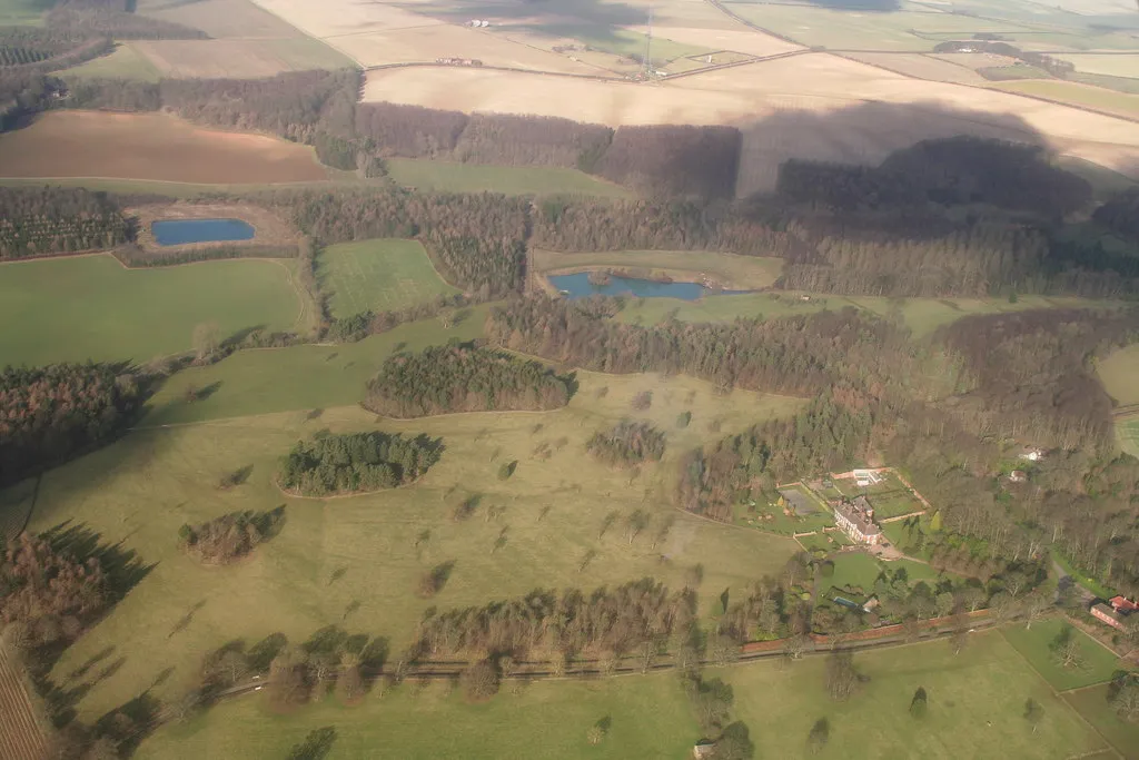 Photo showing: The Stenigot estate: aerial 2014