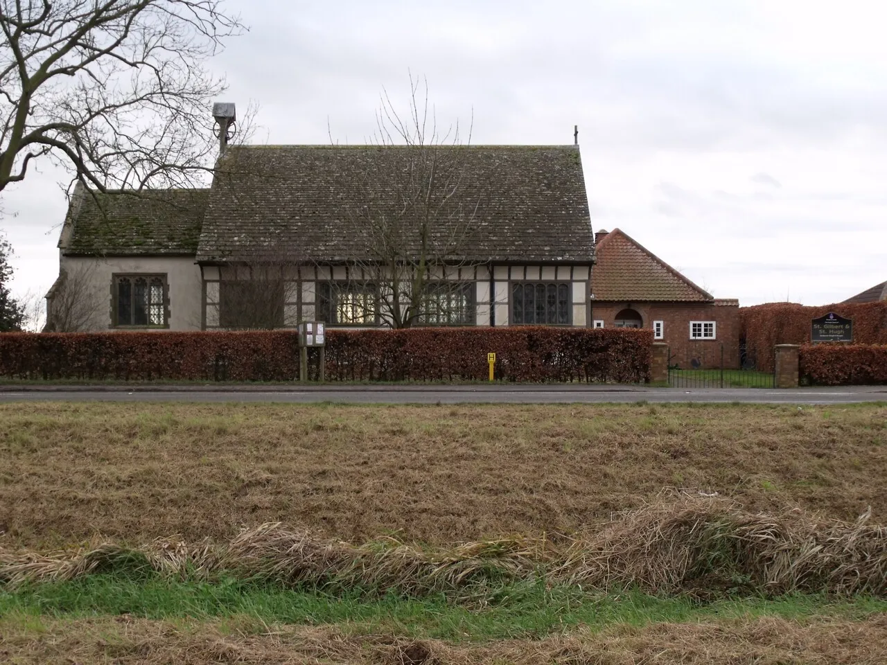 Photo showing: St Gilbert & St Hugh's church, Gosberton Clough