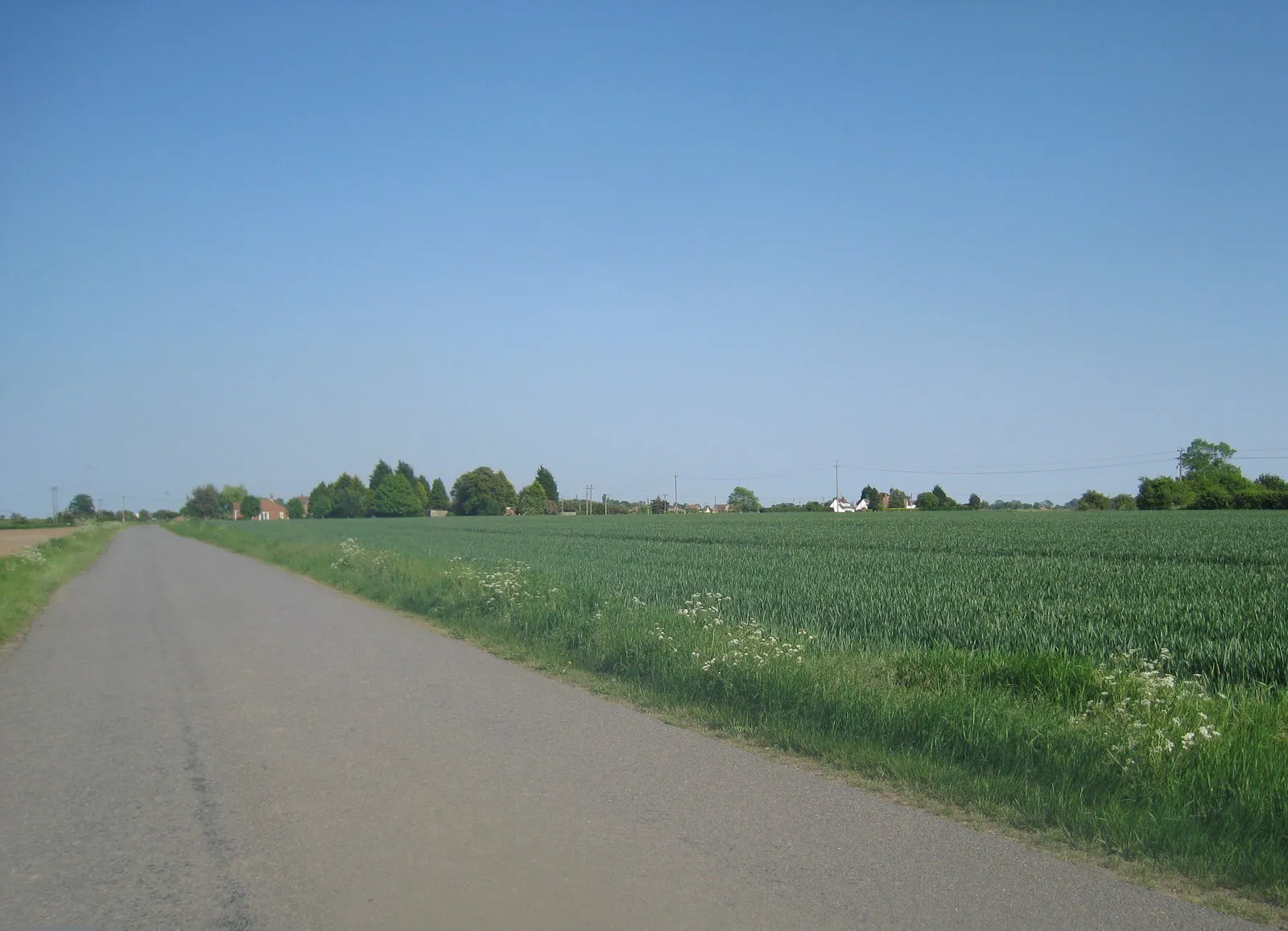 Photo showing: Ferry Lane, Brothertoft