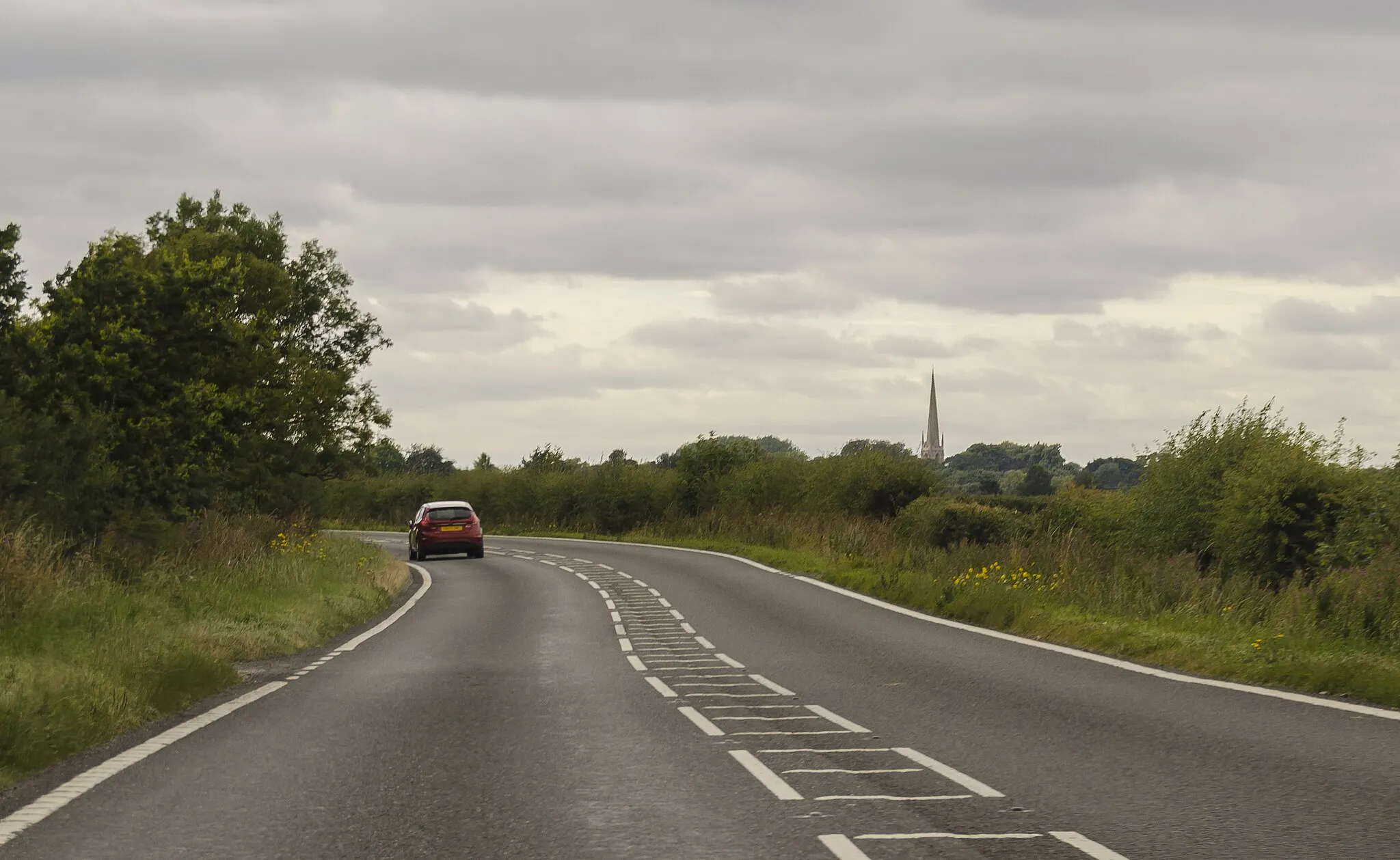 Photo showing: A17 near Stragglethorpe