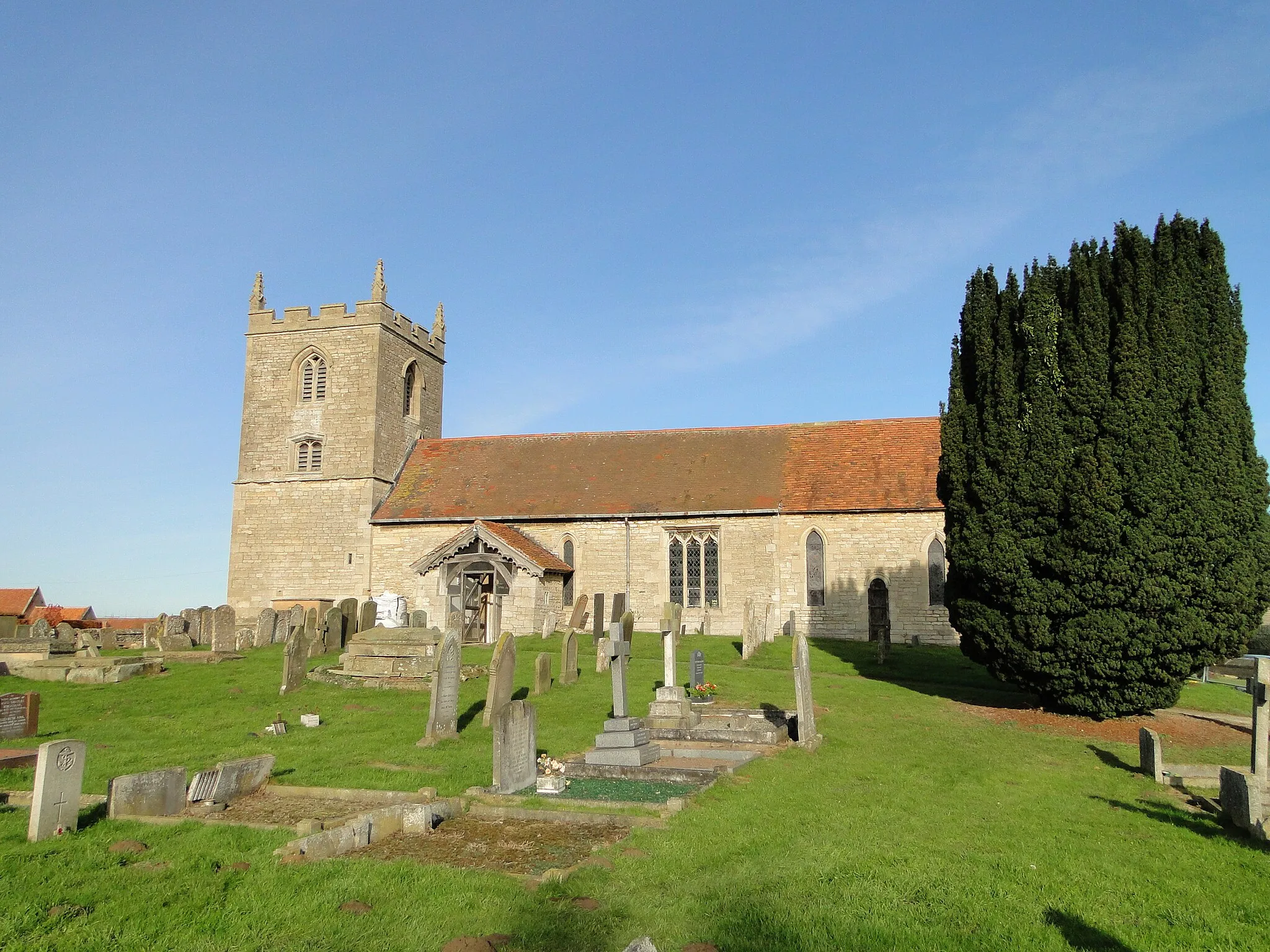 Photo showing: Kirkby la Thorpe St. Denys' church