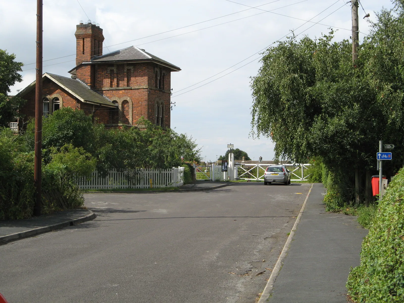 Photo showing: Former Woodhall Spa Junction Crossing
