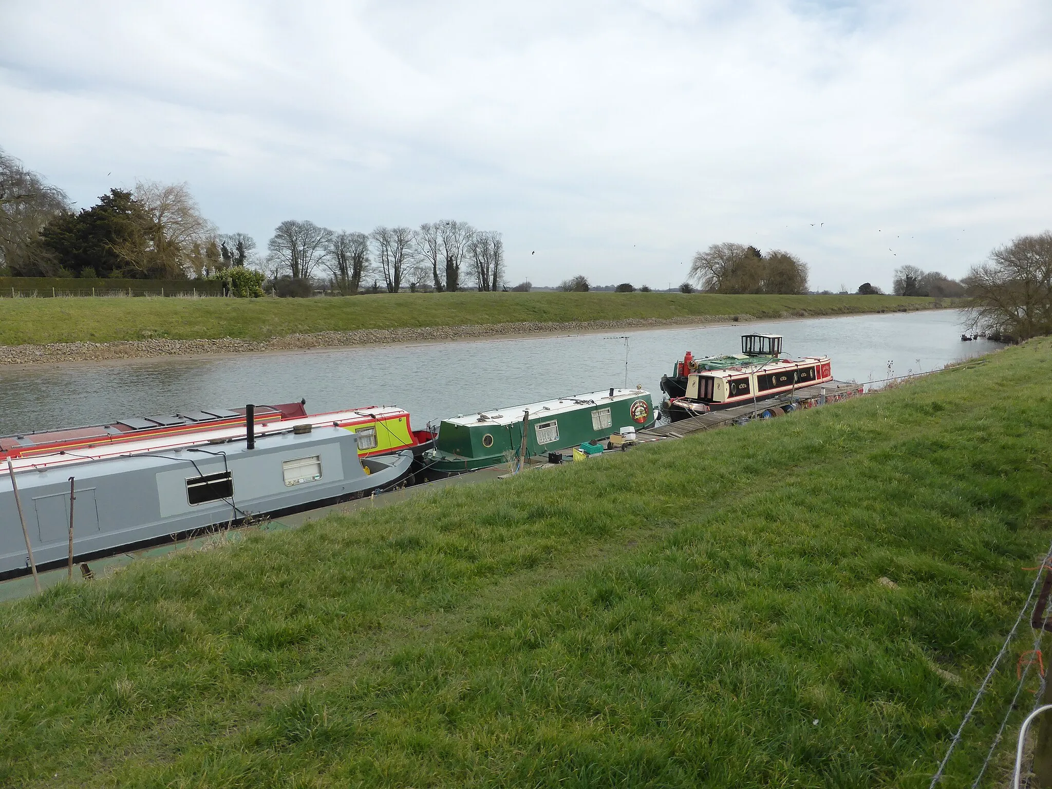 Photo showing: Boats on the Witham