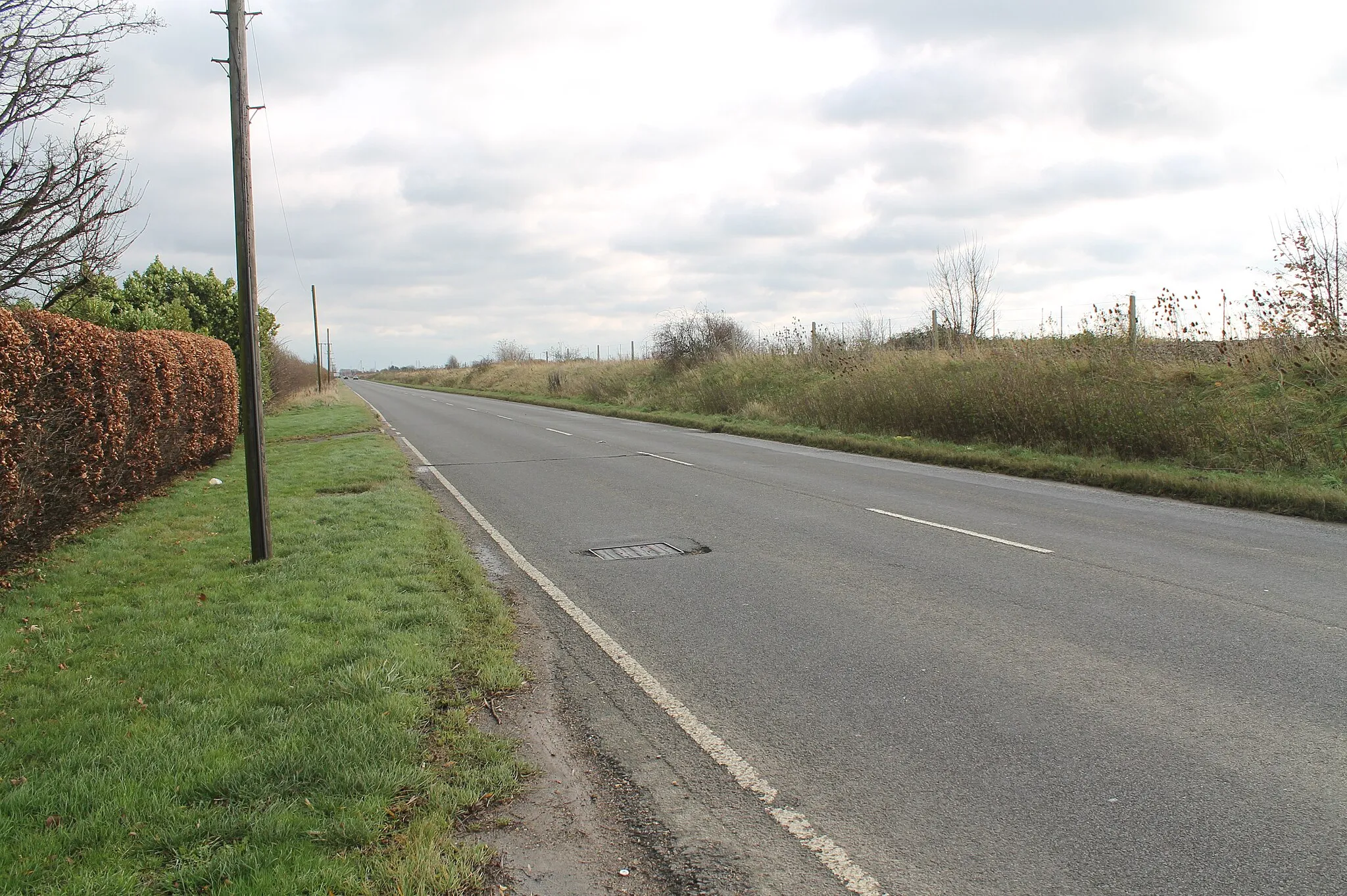 Photo showing: Boardsides (A1121) towards Boston