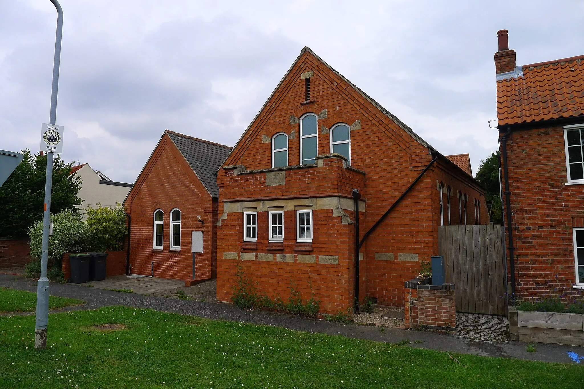 Photo showing: Beckingham Village Hall (former Methodist Chapel)