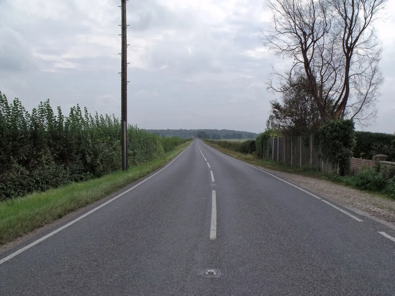 Photo showing: Carr Lane (B1190) towards Doddington