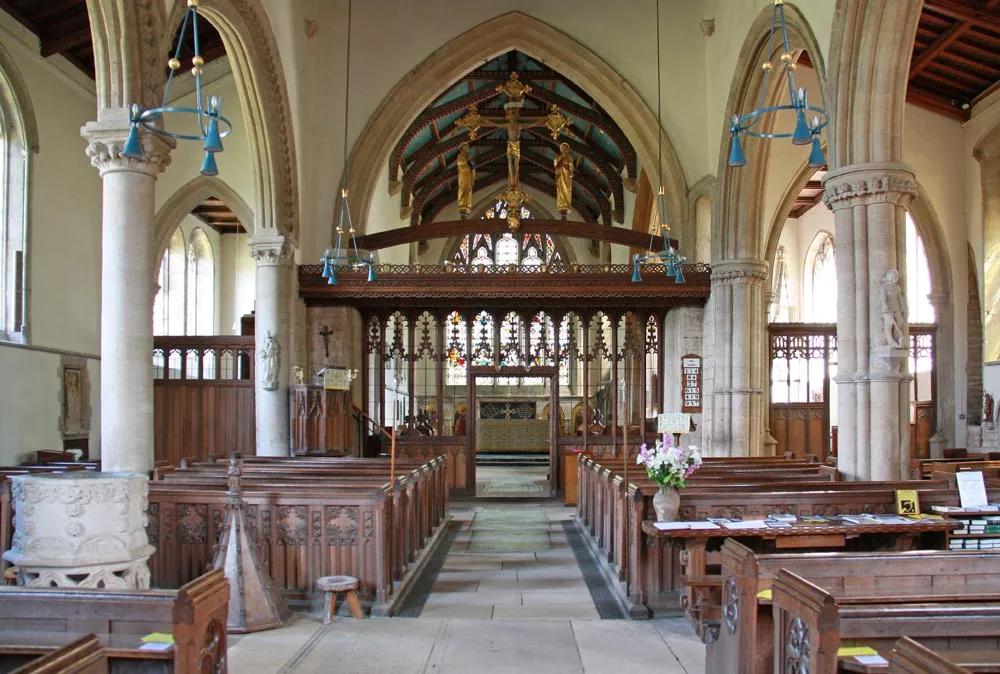 Photo showing: St John the Baptist, Barnack - East end