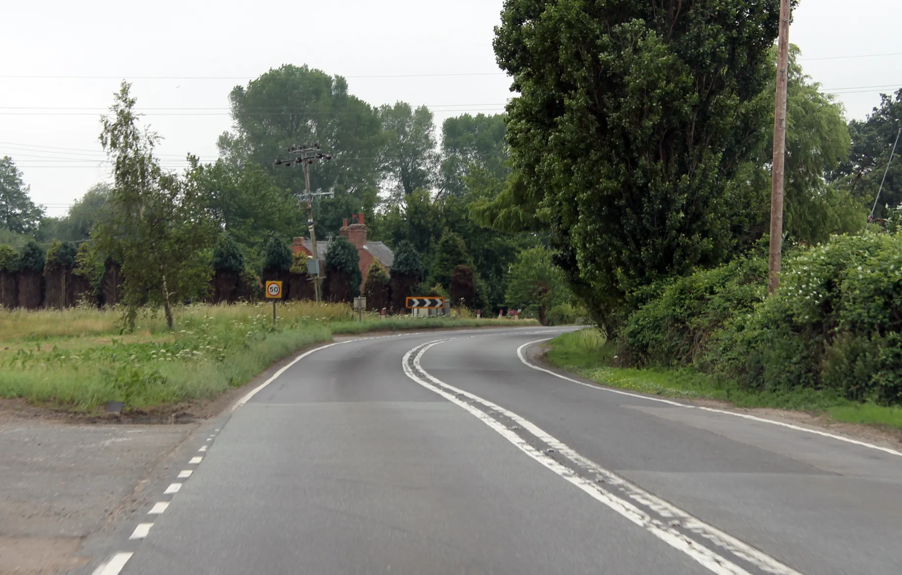 Photo showing: A1101 at Four Gotes