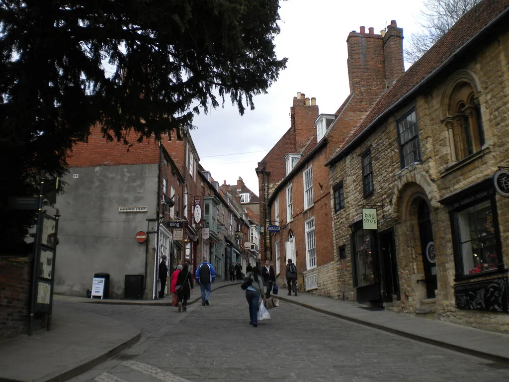 Photo showing: Steep Hill, Lincoln