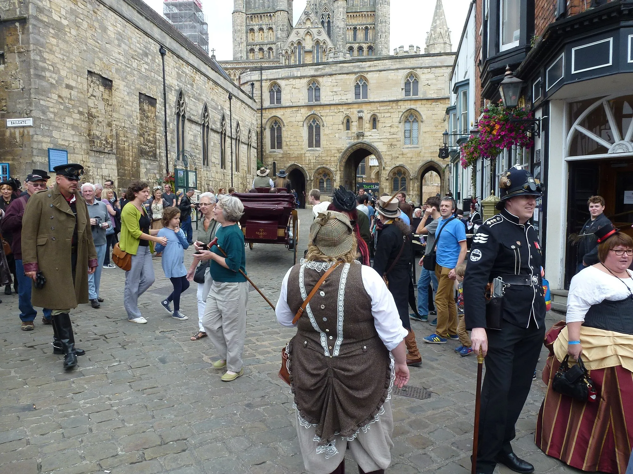 Photo showing: Steampunk festival in Lincoln 2014 - Photo 25