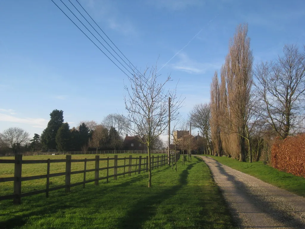 Photo showing: Driveway in Headon
