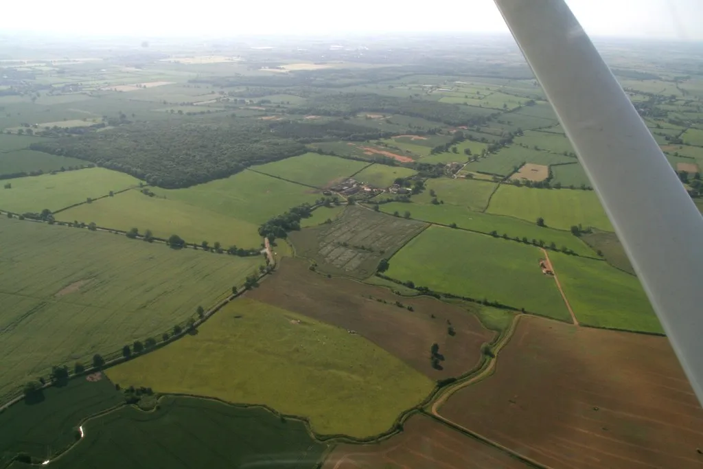 Photo showing: Elsthorpe: aerial 2017