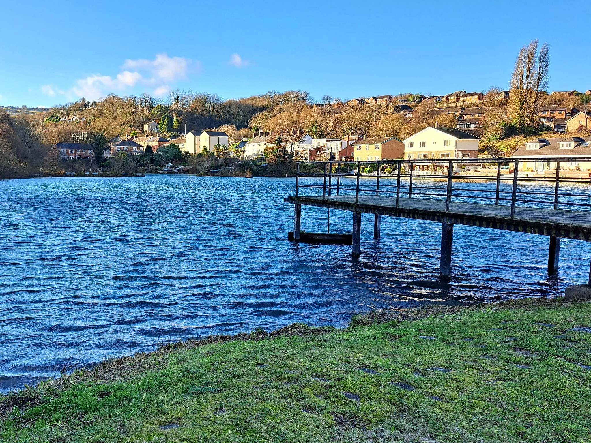 Photo showing: Flour Mill Pool in Greenfield, Flintshire