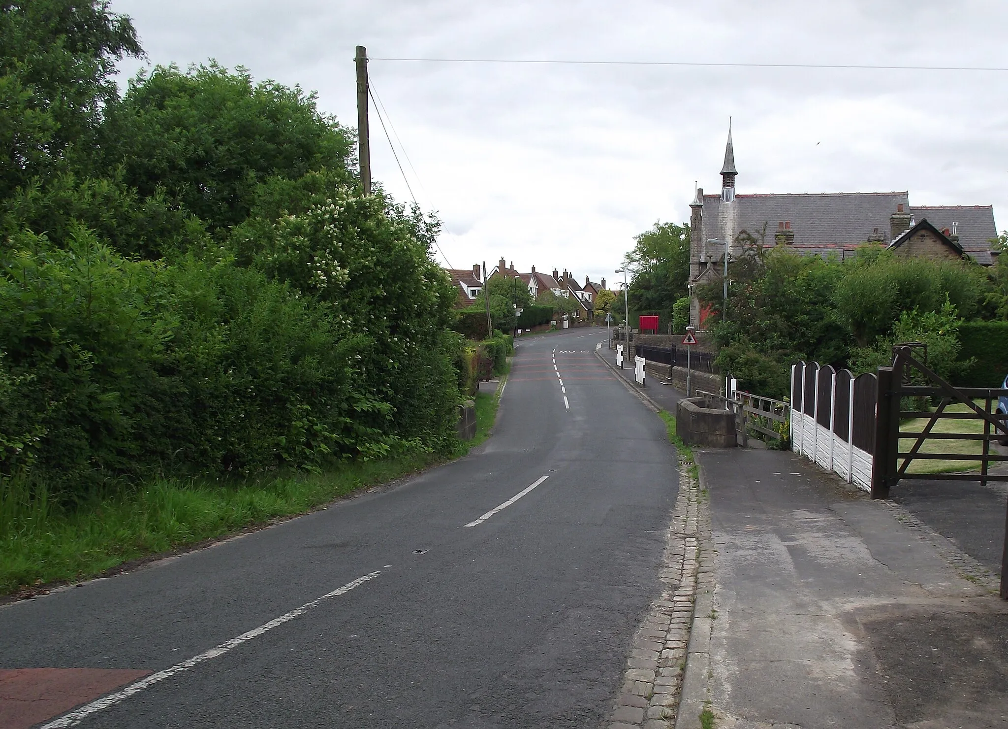 Photo showing: Approaching Mawdesley