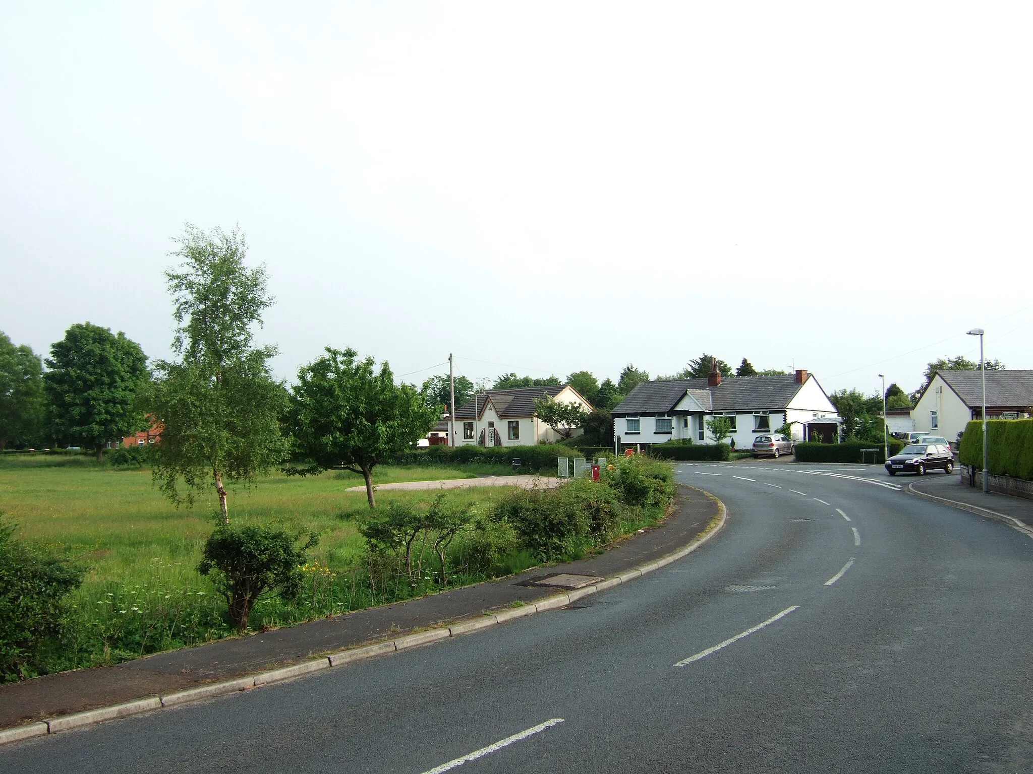 Photo showing: Shirdley Hill in Halsall civil parish, Lancashire.