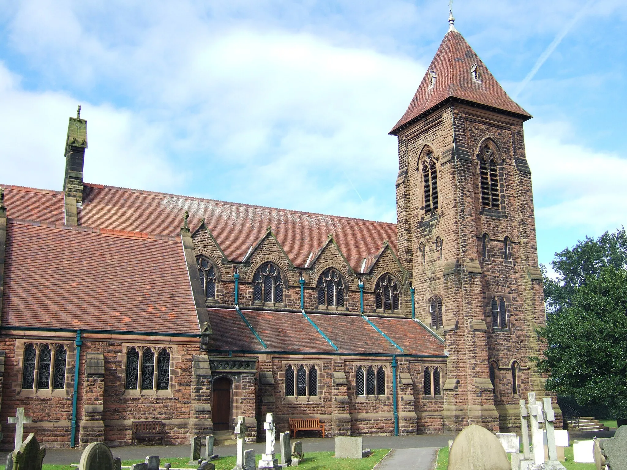 Photo showing: St Elizabeth's Church, in Scarisbrick, Lancashire, England.