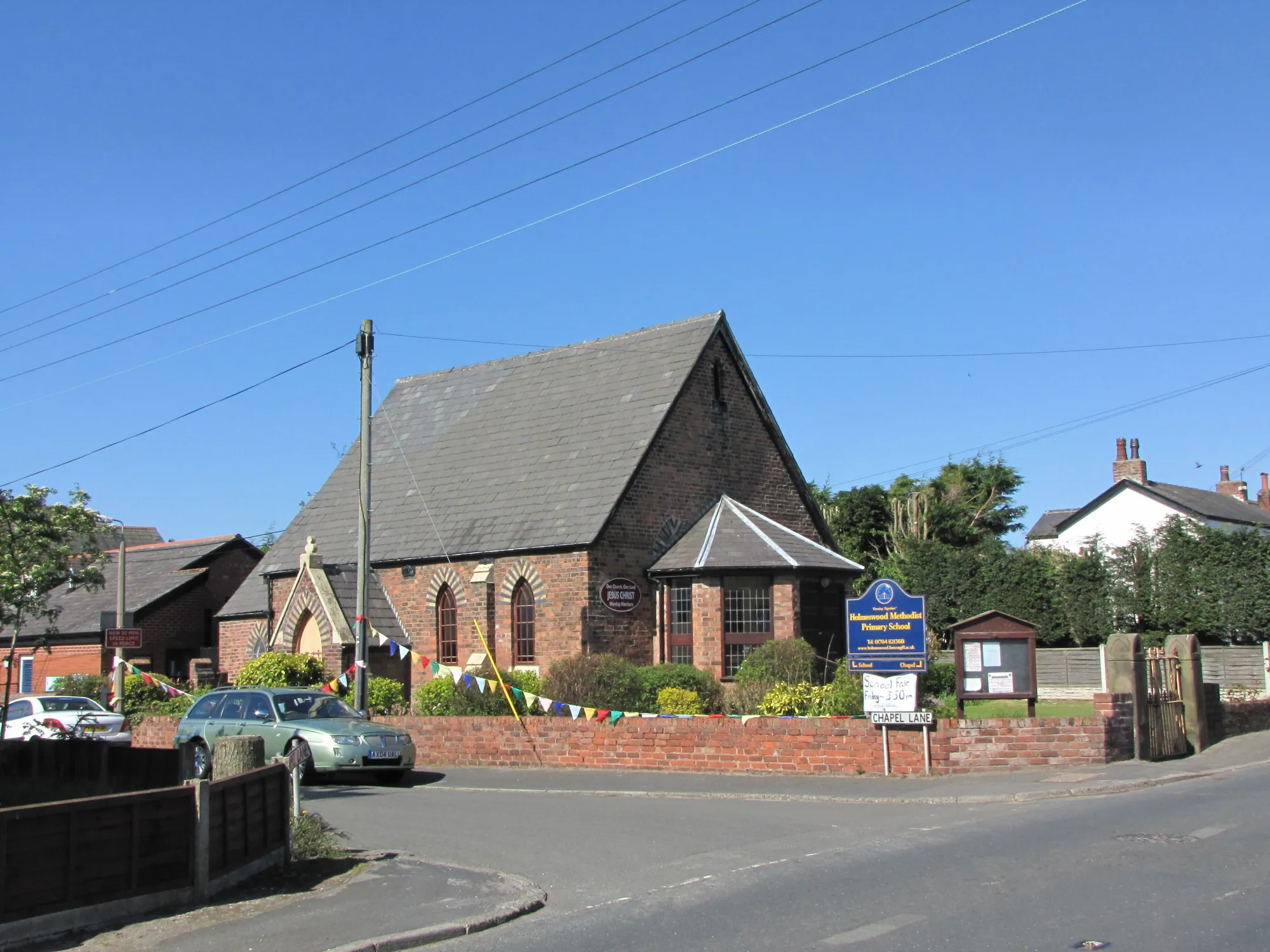 Photo showing: Holmeswood Methodist Chapel