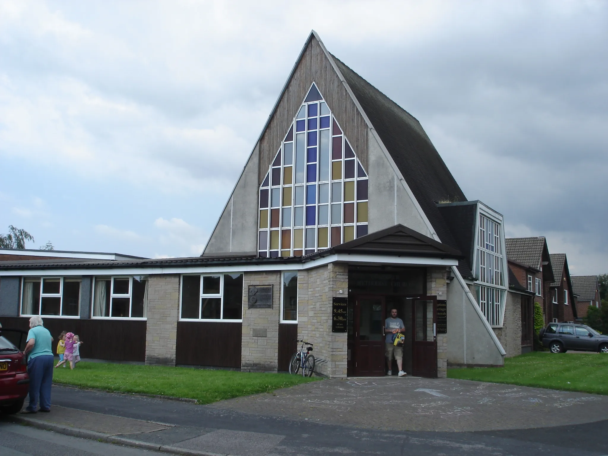 Photo showing: Methodist church, Culcheth