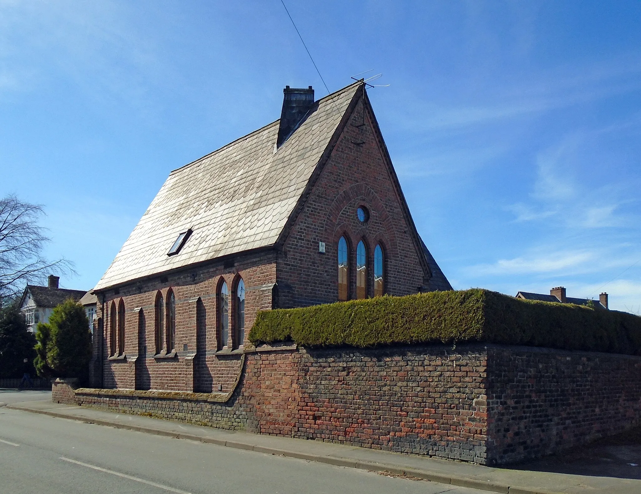 Photo showing: View along Town Lane towards Pepper Street