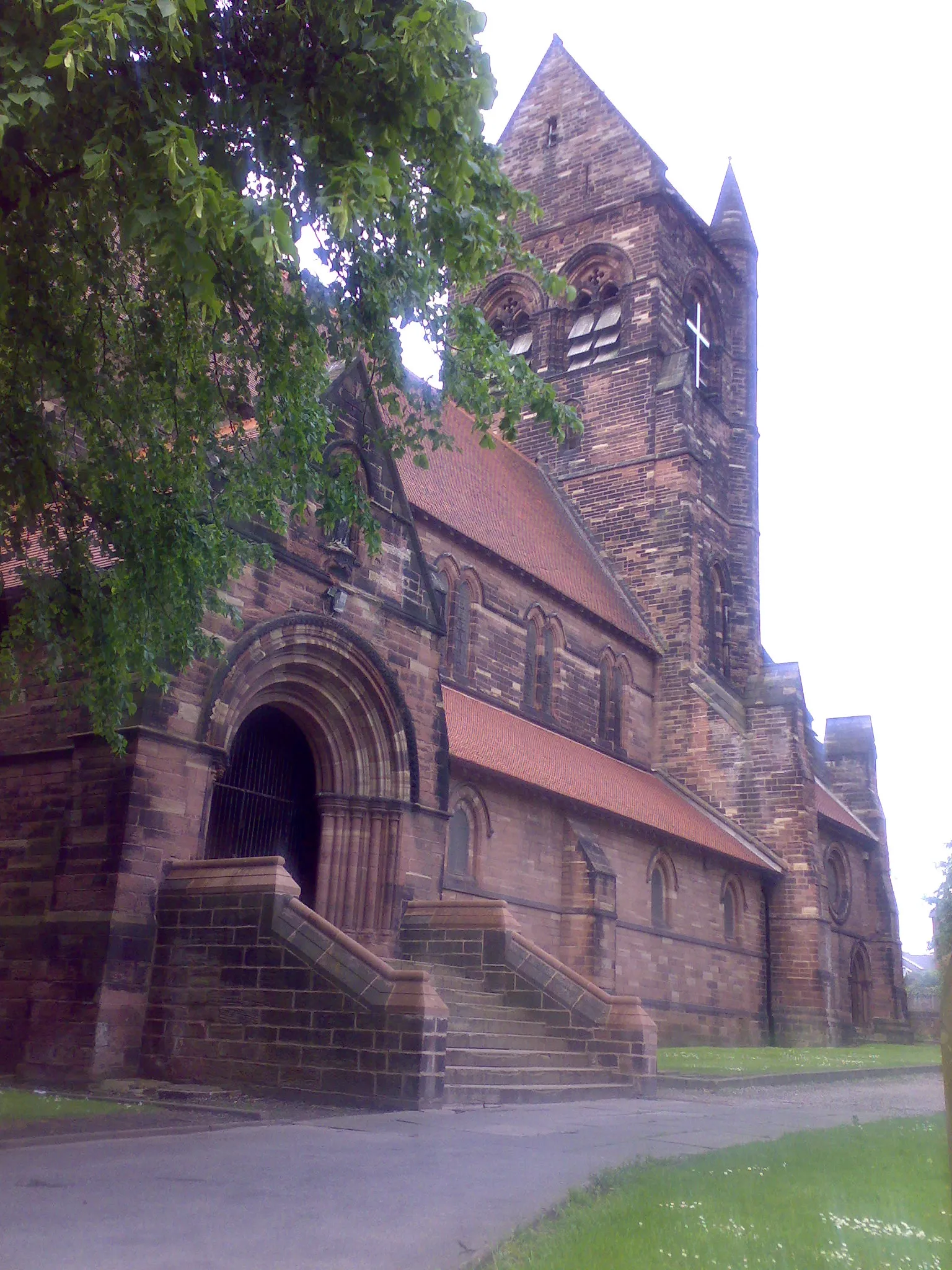 Photo showing: St Chad's Church in Kirkby