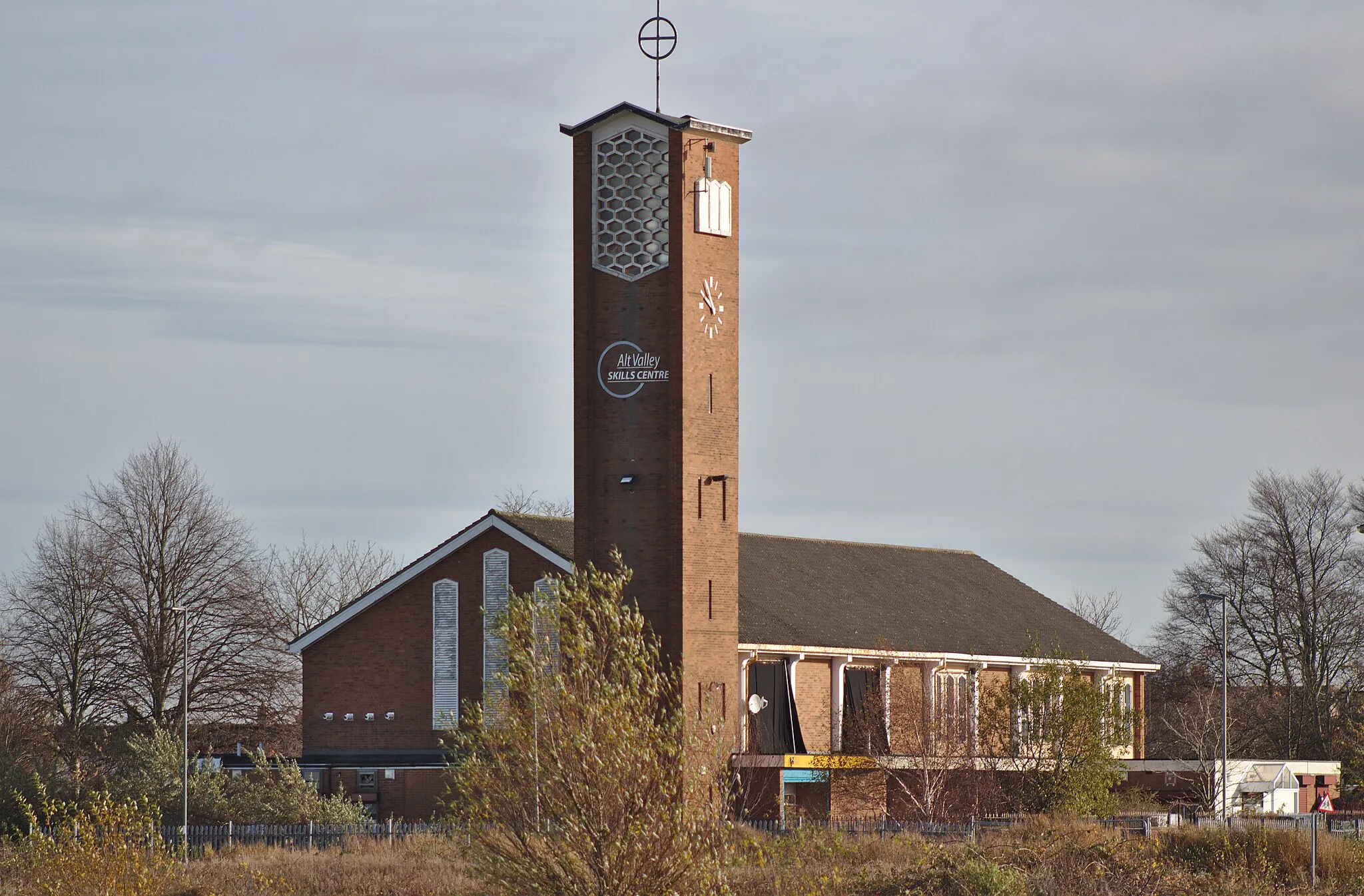 Photo showing: View across now-derelict site of Cockerham Way.