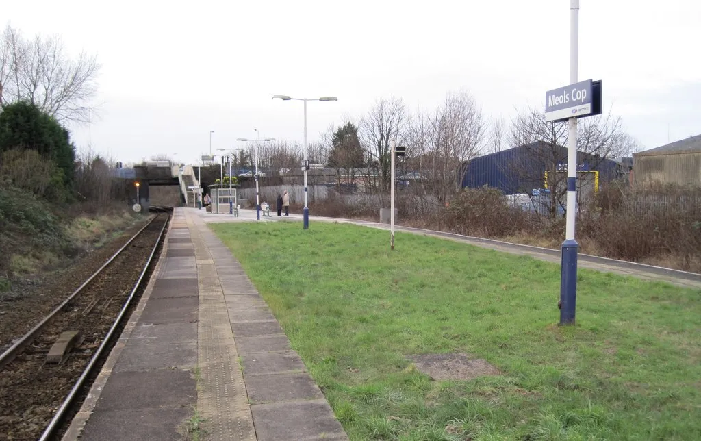 Photo showing: Meols Cop railway station, Lancashire