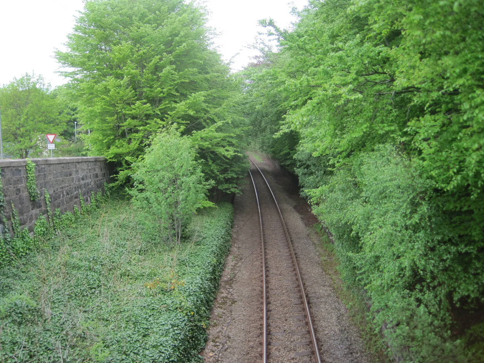 Photo showing: Pitcaple railway station (site), Aberdeenshire