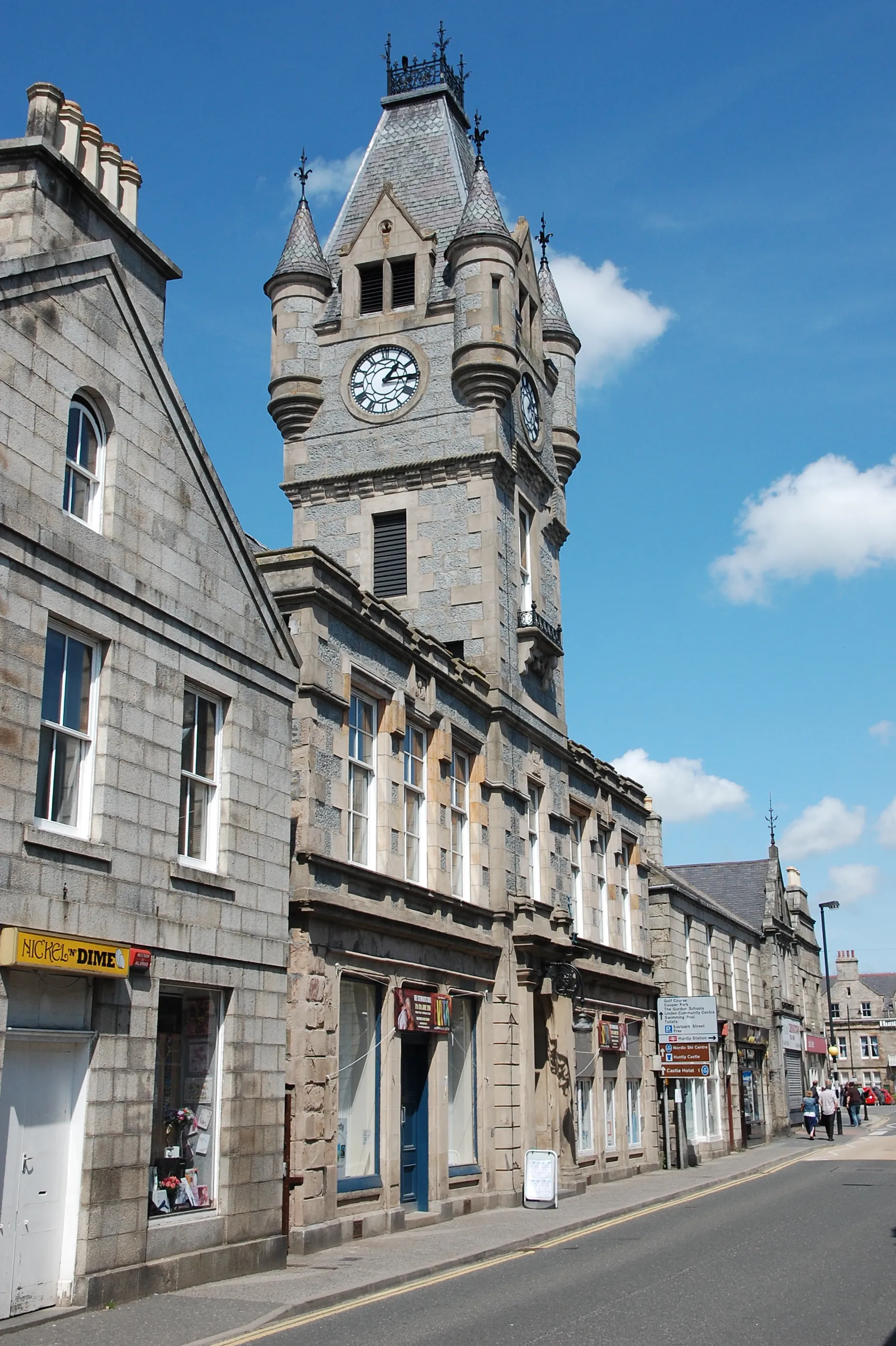 Photo showing: Stewart's Hall, Gordon Street, Huntly