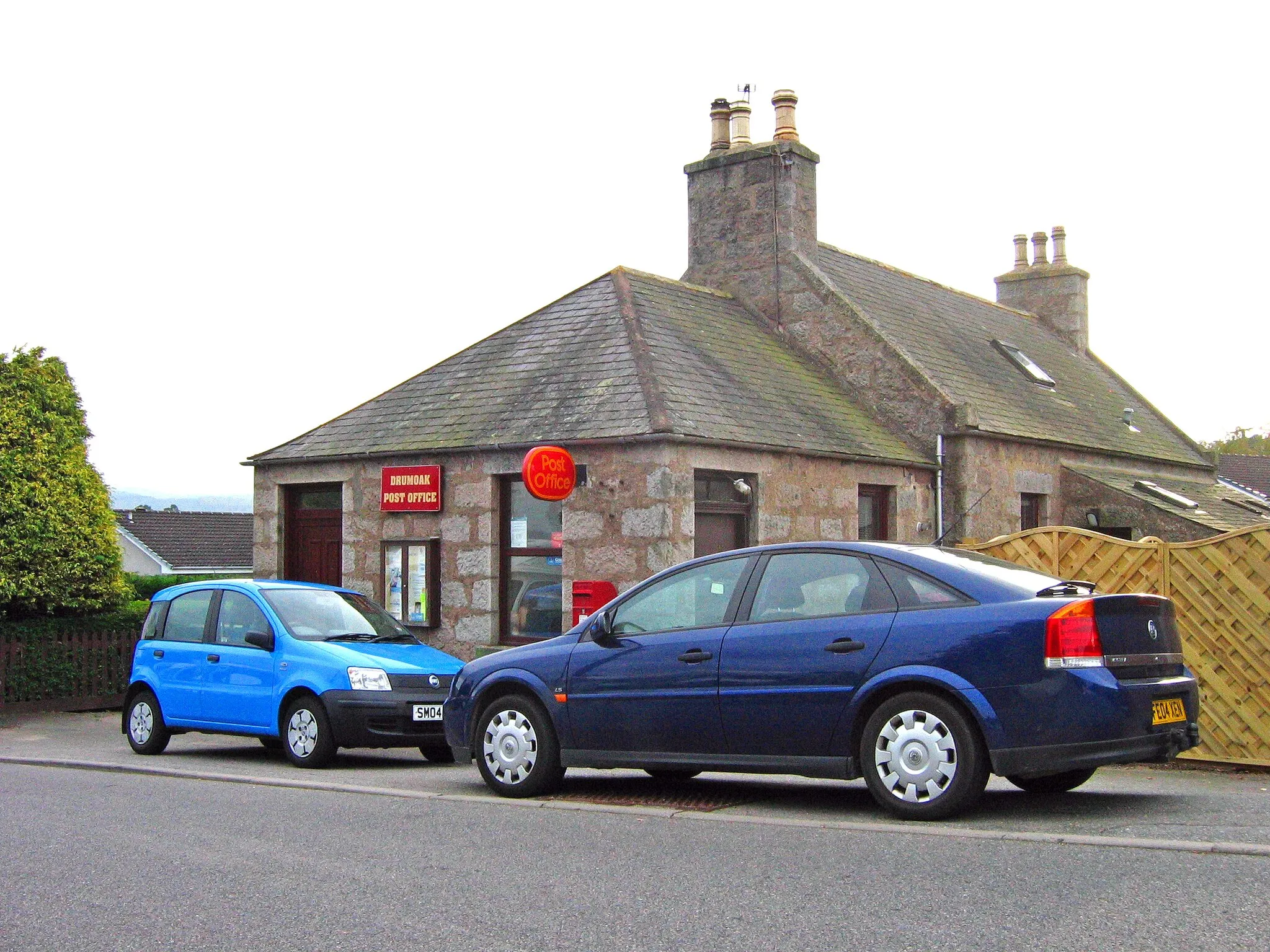 Photo showing: Drumoak post office