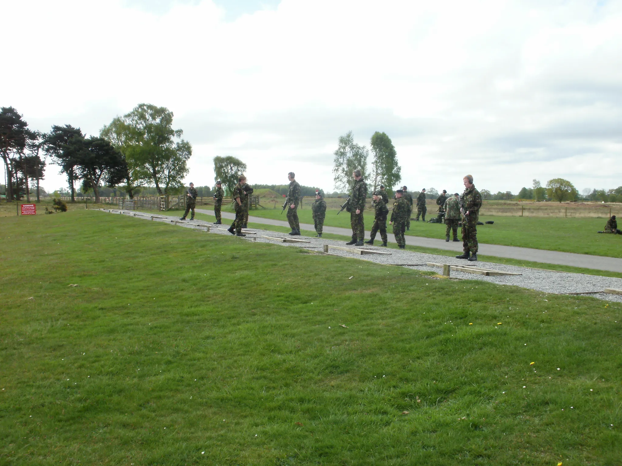 Photo showing: Northumbria ACF at Brigade SAAM 2010. Location: Strensall Ranges 9th May 2010.